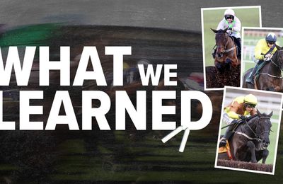Is there a banker treble already for the Cheltenham Festival? Three things we learned last week - Vimarsana News