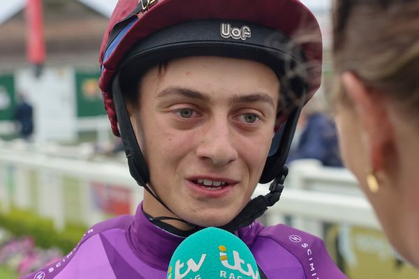 Jockey who broke multiple bones and temporarily stopped breathing in horror fall wins on third ride back