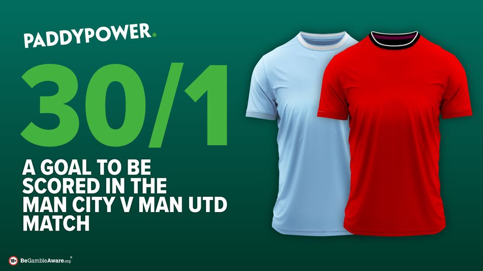 30-1 for a goal to be scored: Man City v Man United Premier League bet ...