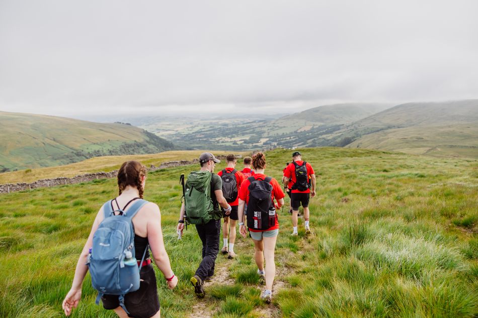 'You do it for people who would love to do it and can't' - John Hunt goes through pain barrier in 22-mile fundraising march