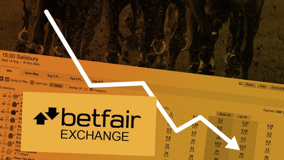 Interfaz del casino online de Betfair