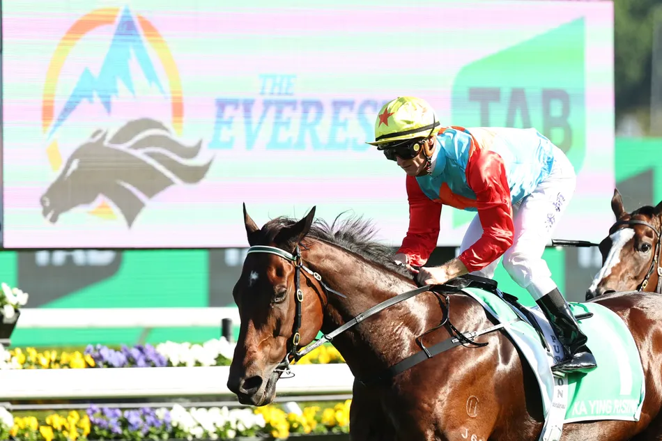Ka Ying Rising has injury scare after kicking concrete feed bin - but his trainer assures punters he is ready for return this weekend
