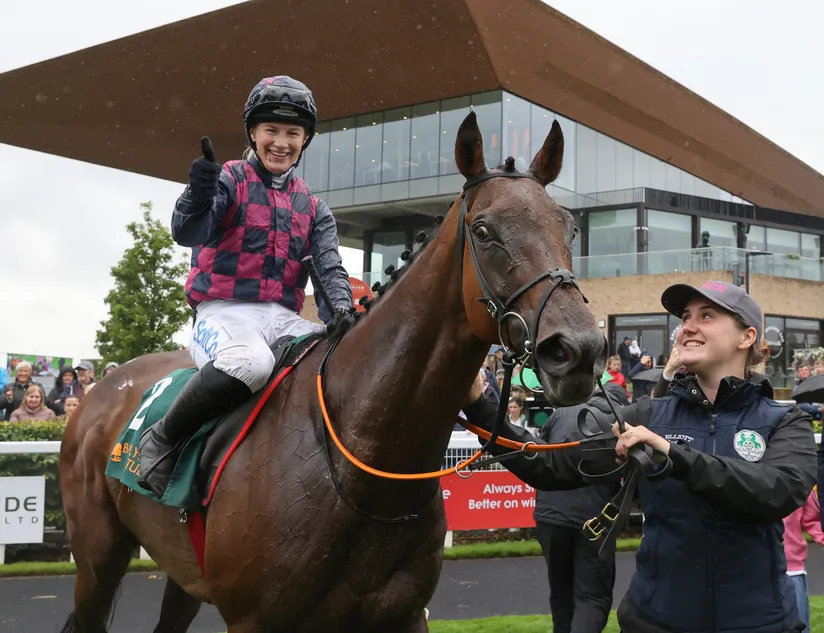 'I got there a mile too soon!' - Nina Carberry wins Pat Smullen Charity Race as huge breakthrough is made for pancreatic cancer