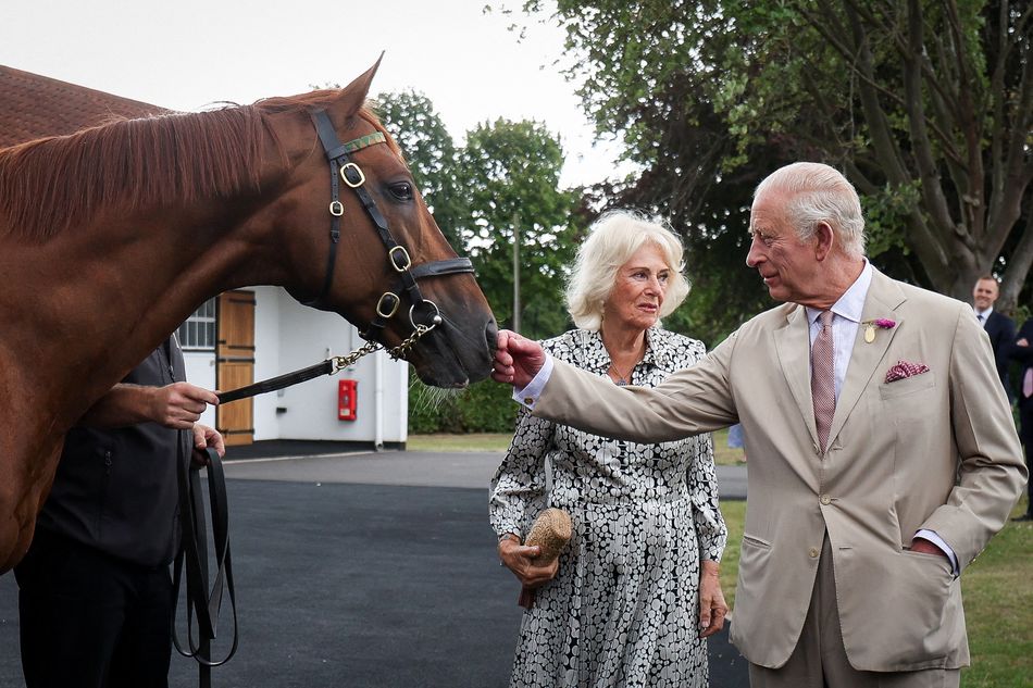 The King and Queen at Newmarket