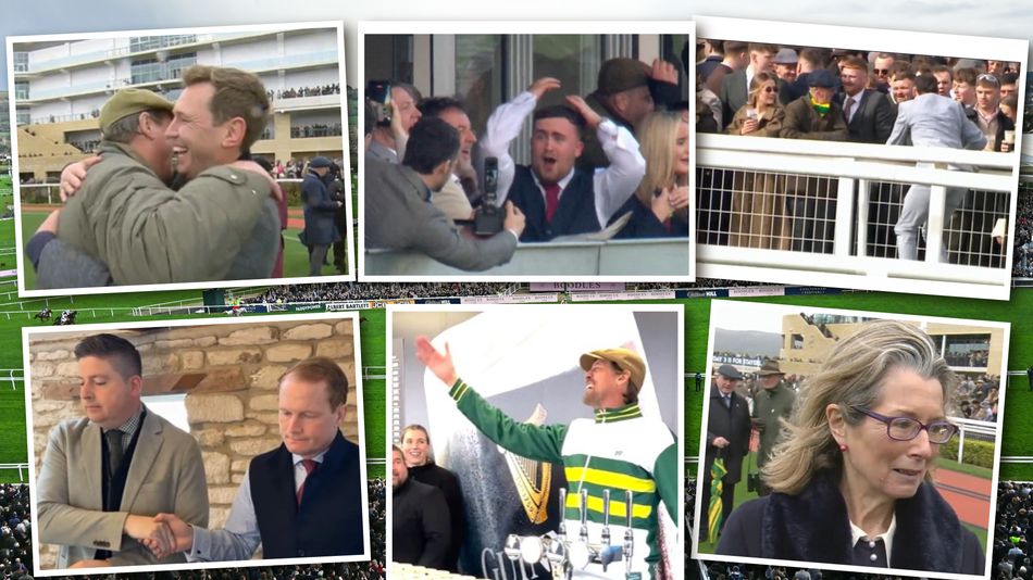 Hugs, handshakes and Tom Bellamy's mum plays matchmaker - the funniest moments from this year's Cheltenham Festival