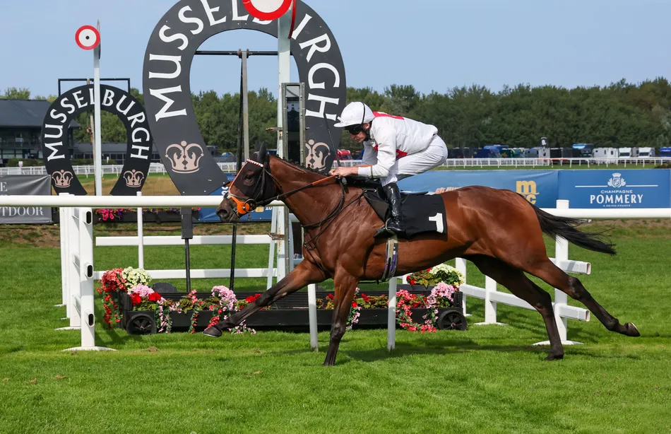 One ride, one winner and a happier 12-hour round-trip in the driving seat - success for rare track visitors Luke Morris and Sir Mark Prescott
