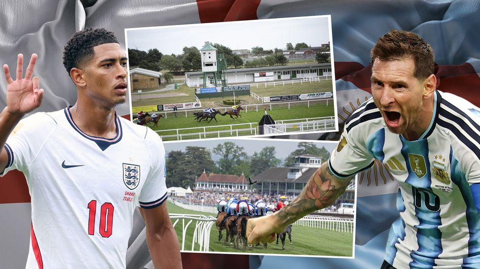 Yarmouth and Lingfield join World Cup party as racing stars predict 'dirty' England win over 'old' Argentina