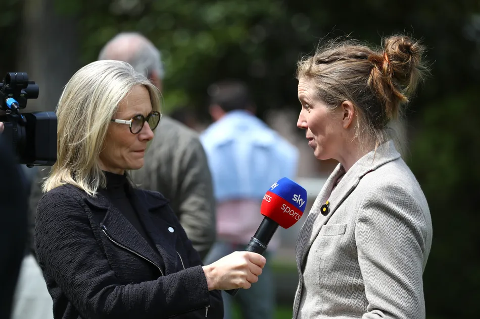 'I frantically tried to reboot my phone' - happy ending for Sky presenter who missed her homebred's win while on Group 1 duty