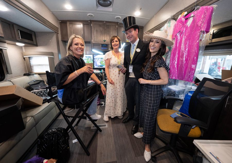 NBC at Ascot when America's Olympic broadcaster gives the royal